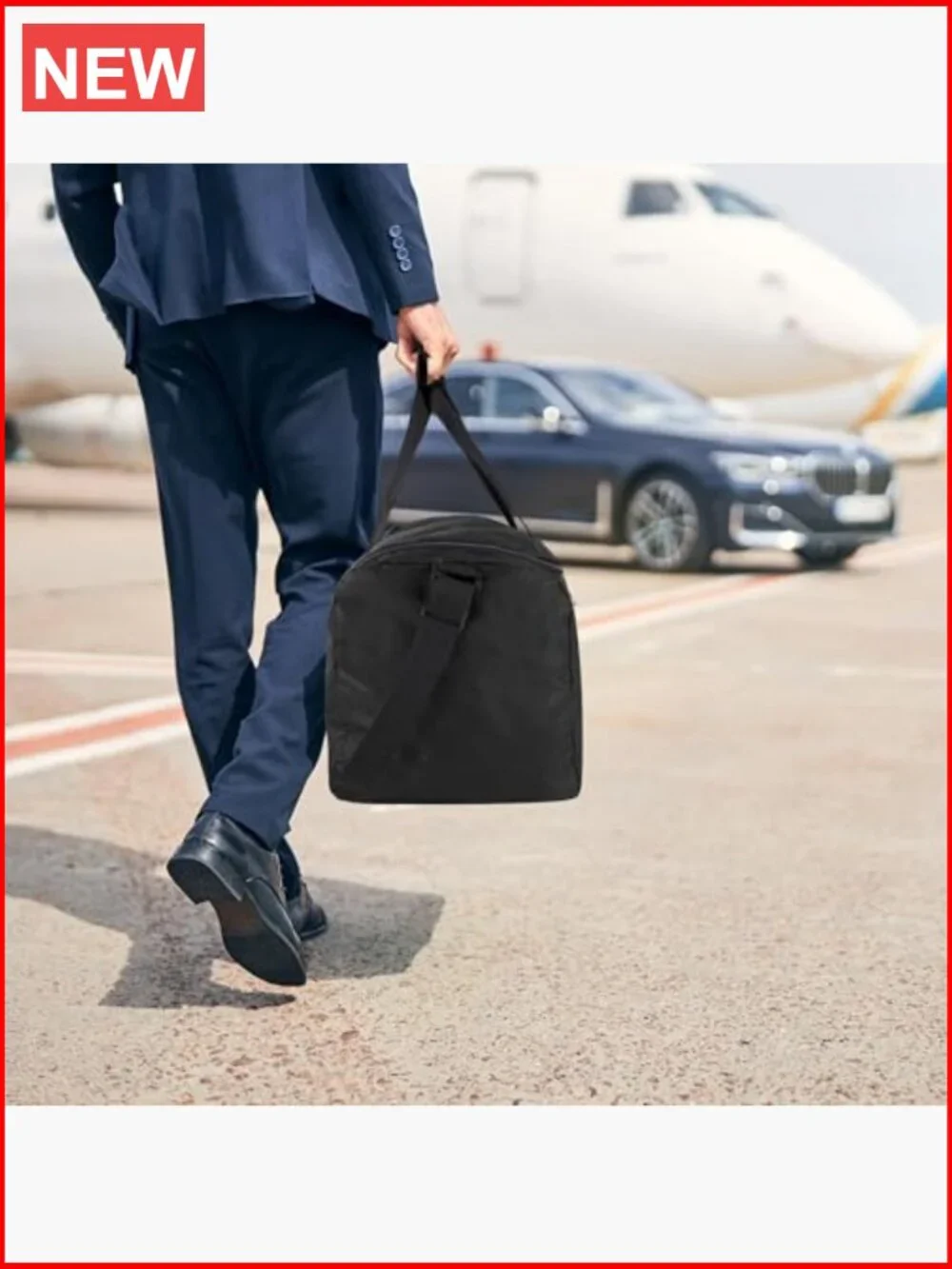 40L Travel Duffle Bag with Shoulder Strap Weekender Carry-on